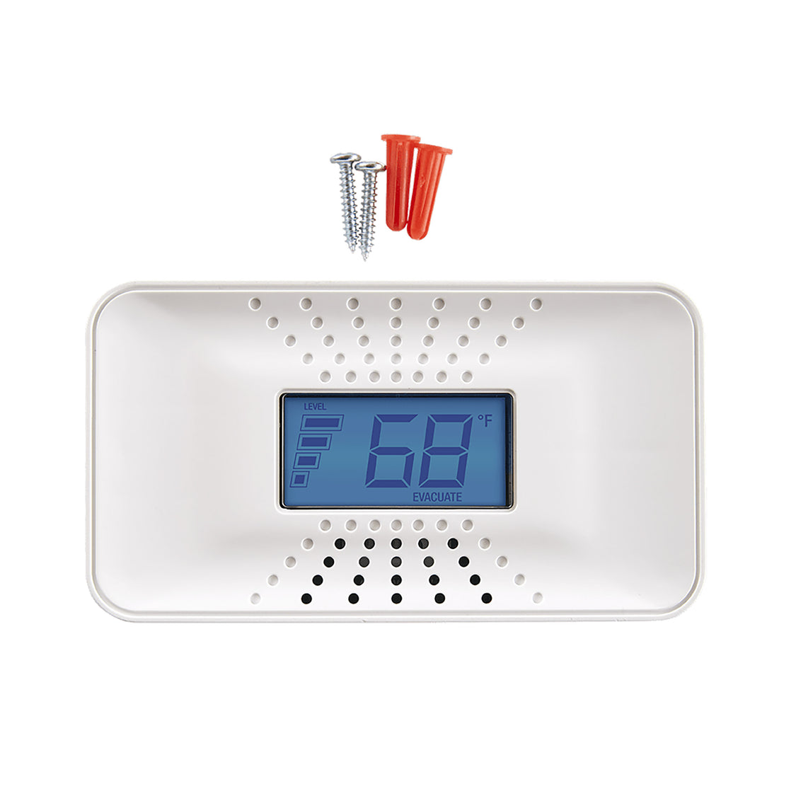 FCO710CL3 10-Year Battery Carbon Monoxide Alarm w/Digital Display - 3 Pack