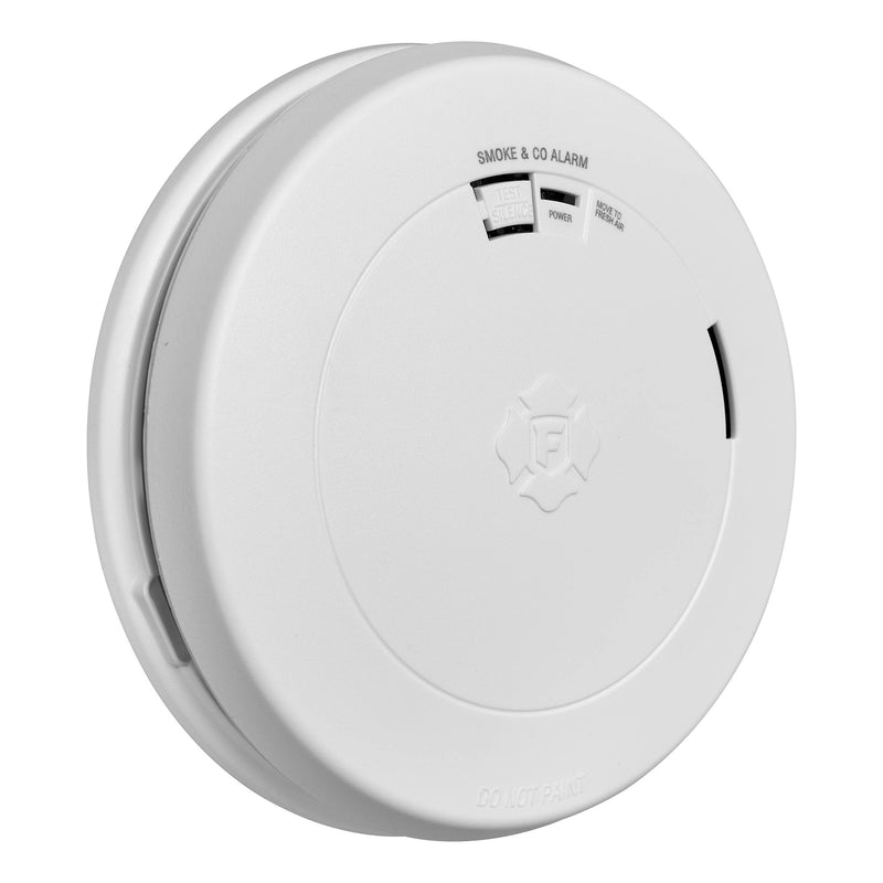 10-Year Battery 2-in-1 Smoke & Carbon Monoxide Alarm With Slim Profile Design